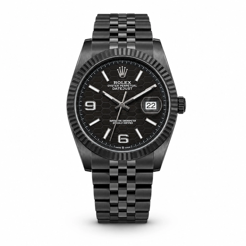 ساعت مچی رولکس لند دوئلر مشکی || Rolex Land Dweller Black Watch
